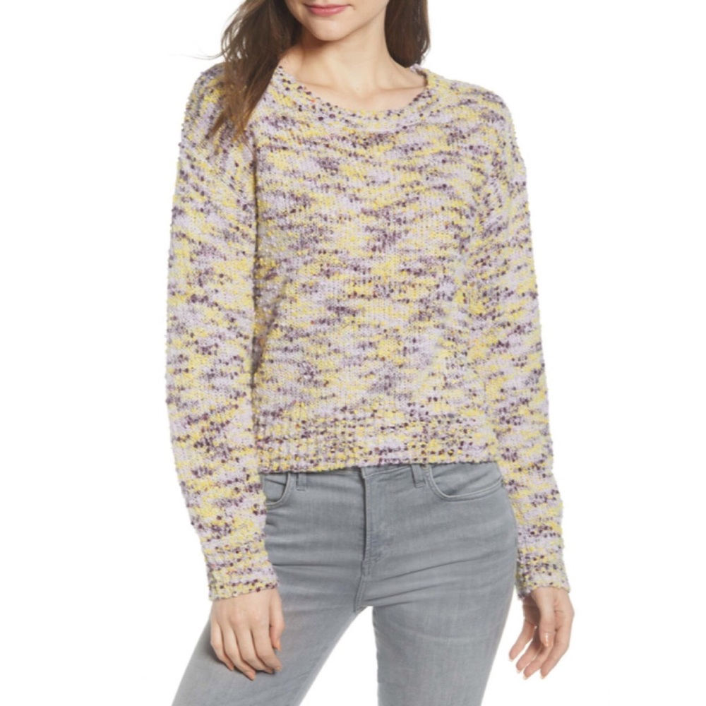 Ten Sixty Sherman Popcorn Yarn Sweater- Lg, Med
